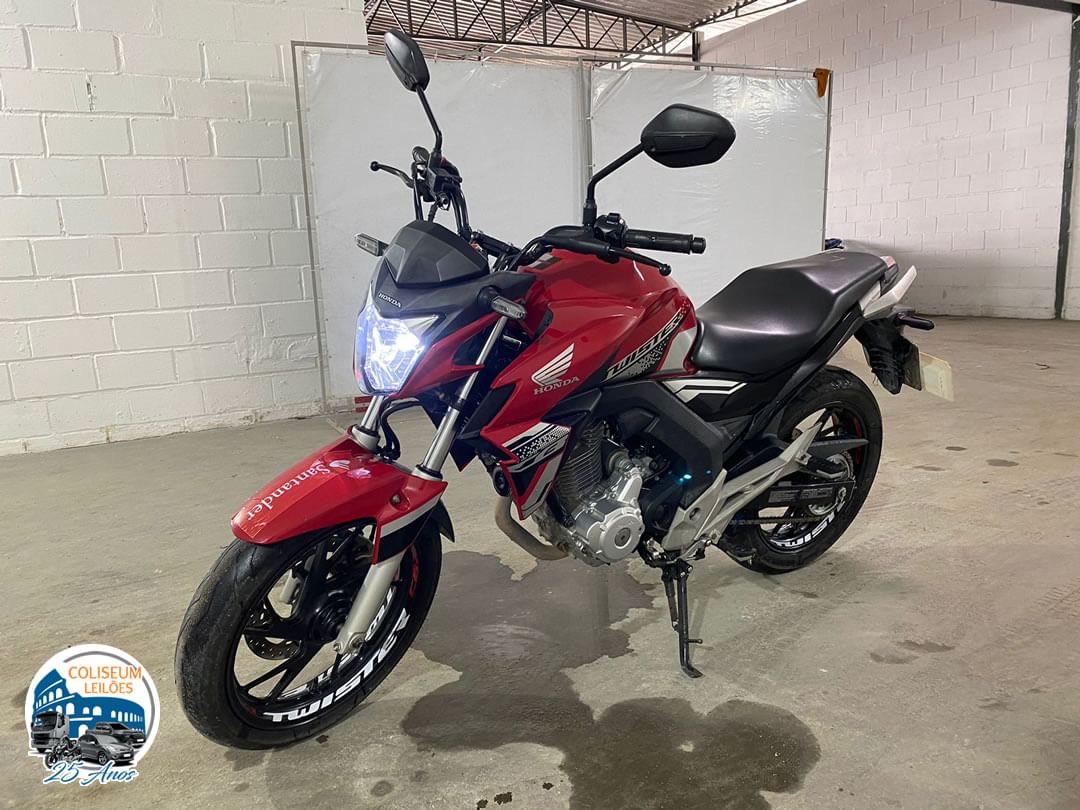LOTE 04 HONDA CB 250 TWISTER CBS 2021/2021