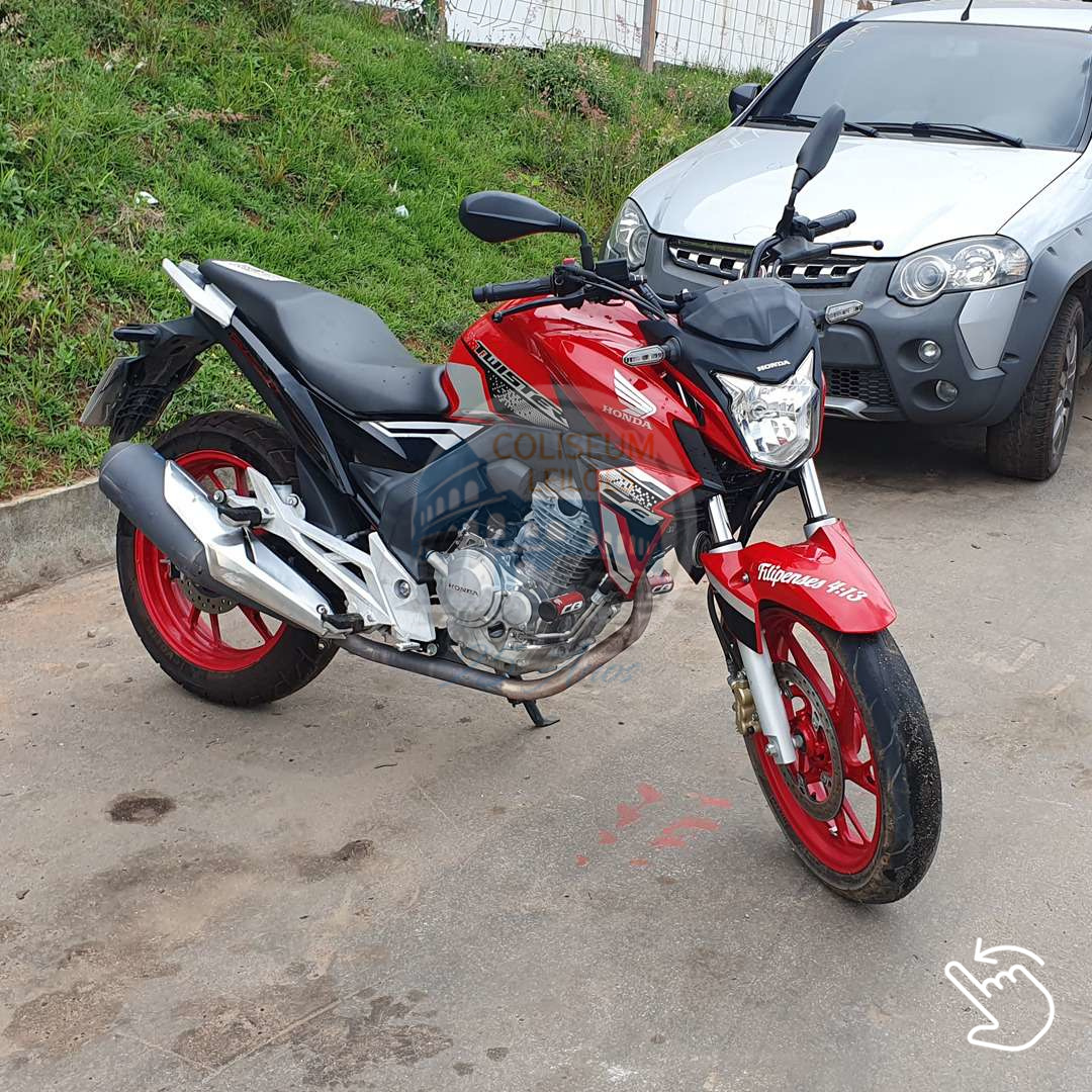 LOTE 01 HONDA CB250F TWISTER CBS ANO 2021/2021
