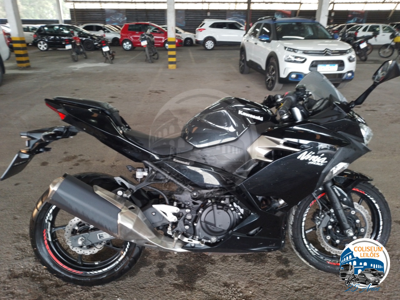 LOTE 11 KAWASAKI/NINJA 400 GASOLINA 2021/2021 