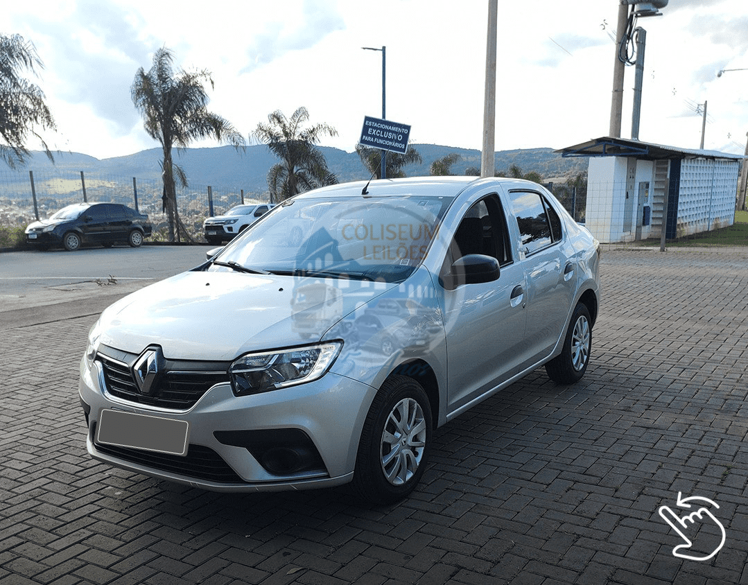 LOTE 30 RENAULT LOGAN LIFE 1.0 MT ANO 2020/2021